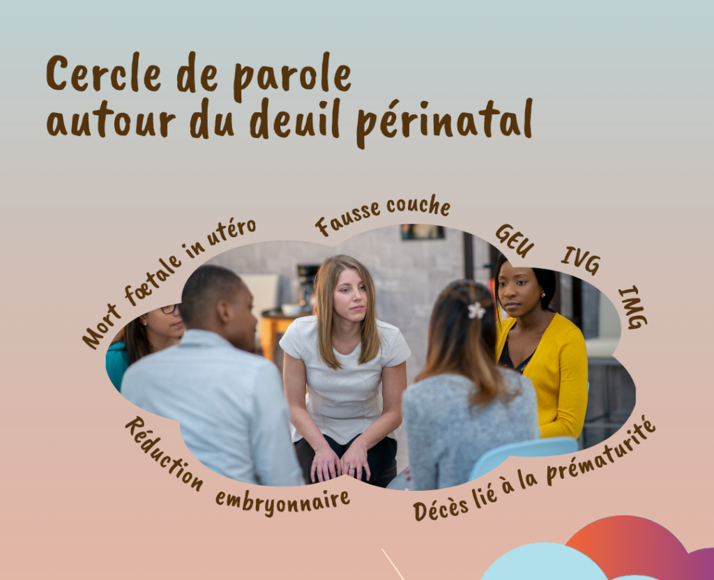 Cercle de parole deuil périnatal Langon 14 décembre 2024